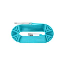 Huawei CP55S Charging Cable USB 2.0 Micro USB with Type C Adapter 5V 2A 1.5m Flat (Blue)