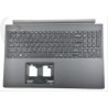 Acer A715-75G Keyboard (US-ENGLISH INTERNATIONAL) (BACKLIGHT) & Upper Cover (BLACK)