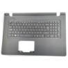 Acer ES1-732LG81AP Keyboard (FRENCH) & Upper Cover (BLACK)