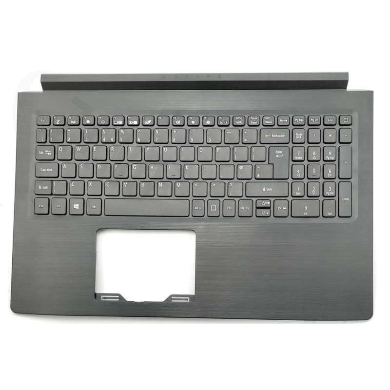 Acer A315-53(G) Keyboard (UK-ENGLISH) & Upper Cover (BLACK)