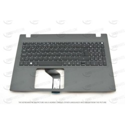 Acer Cover Upper WKeyboard US Int Gray