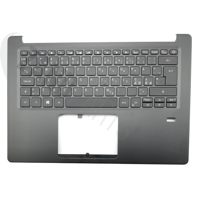 Acer SF114-32 Keyboard (NORDIC) (BACKLIGHT) & Upper Cover (BLACK)