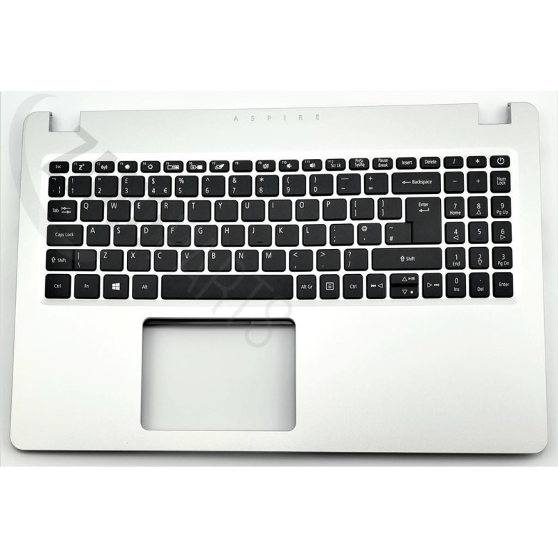 Acer A515-52(G) Keyboard (UK-ENGLISH) & Upper Cover (SILVER)