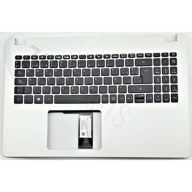Acer A515-52 Keyboard (SPANISH) & Upper Cover (SILVER)