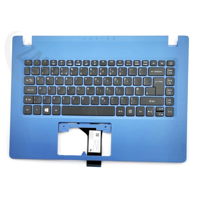 Acer A114-31 Keyboard (UK-ENGLISH) & Upper Cover (BLUE)