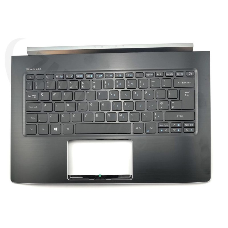 Acer Cover Upper Black WKeyboard Uk