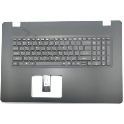 Acer A317 Keyboard (US-ENGLISH INTERNATIONAL) & Upper Cover (BLACK)