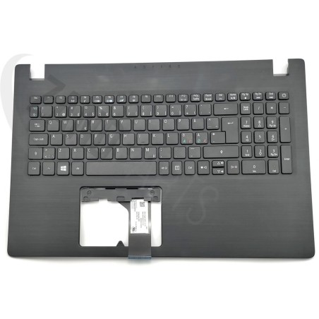 Acer A315 Keyboard (NORDIC) & Upper Cover (BLACK)