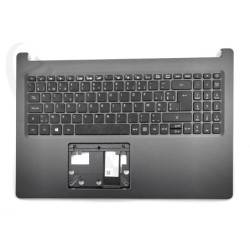 Acer A515-54(G) Keyboard (BELGIAN) & Upper Cover (BLACK) (no mylar)