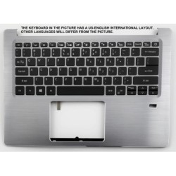 Acer SF314-41 Keyboard (UK-ENGLISH) & Upper Cover (SILVER) (BL)