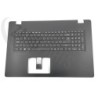 Acer A317-51 Keyboard (UK-ENGLISH) & Upper Case (BLACK)