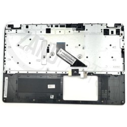 Acer 2519ES1-531 Keyboard (US-ENGLISH INTERNATIONAL) N-LIT 103KS & Upper Cover (BLACK)