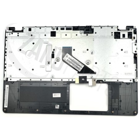 Acer 2519ES1-531 Keyboard (US-ENGLISH INTERNATIONAL) N-LIT 103KS & Upper Cover (BLACK)
