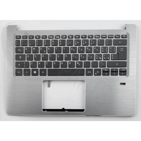 Acer SF314-4141G Keyboard (ITALIAN) BL & Upper Cover (SILVER)