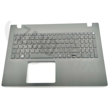 Acer E5 Keyboard (NORDIC) & Upper Cover (GRAY)