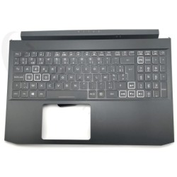 Acer AN515-55 Keyboard (BELGIAN) BL & Upper Cover (BLACK) 16602060