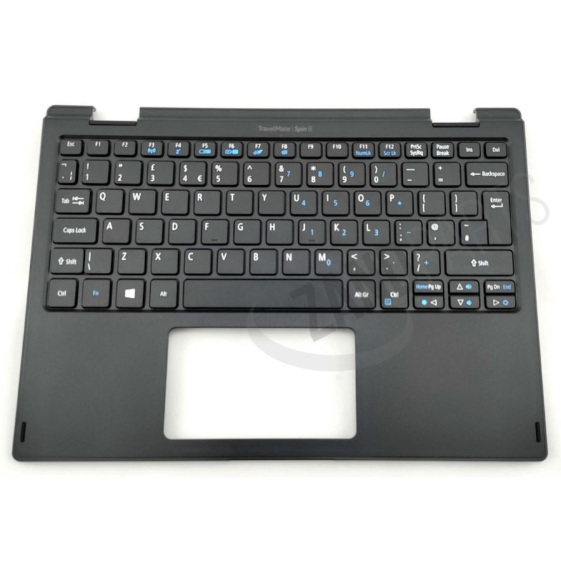 Acer TMB118-R(N) Keyboard (UK-ENGLISH) & Upper Cover (BLACK)