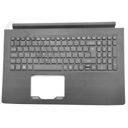Acer A315-41 Keyboard (UK-English) & Upper Cover (Black)