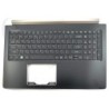 Acer A715-71G Keyboard (US-ENGLISH INTERNATIONAL) & Upper Cover (BLACK)