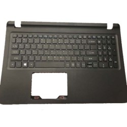 Acer Keyboard (US-ENGLISH INTERNATIONAL) & Upper Cover (BLACK)