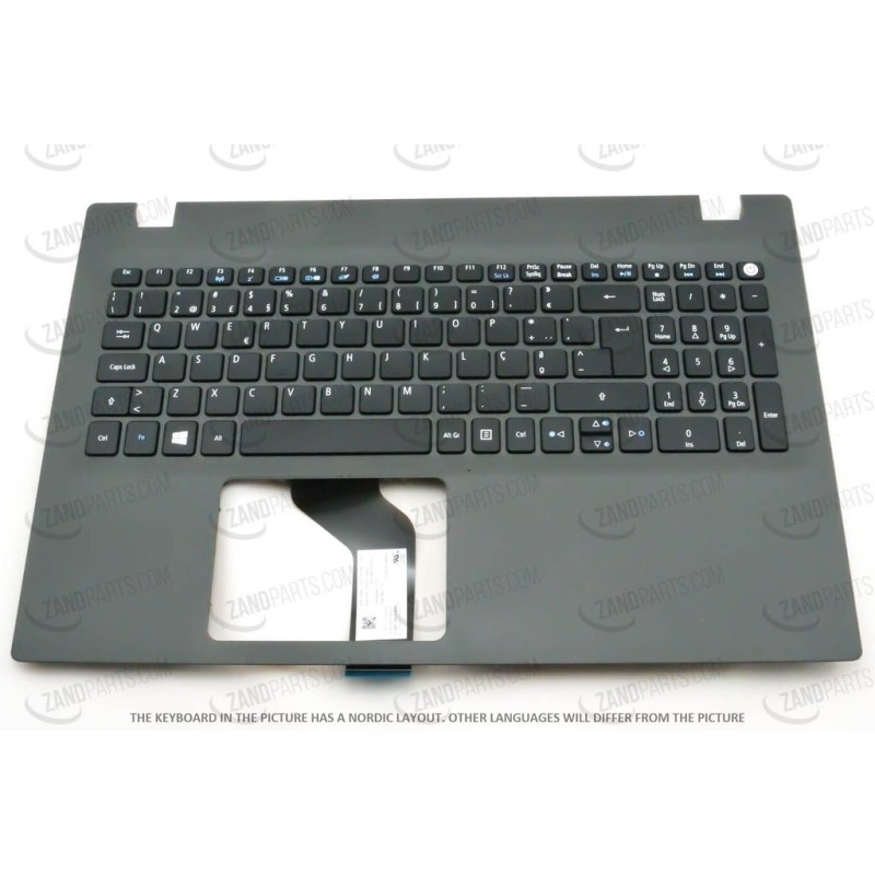 Acer Cover Upper WKbSpaGray