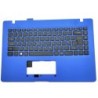 Acer AO1-431 Keyboard (UK-ENGLISH) & Upper Cover (BLUE)