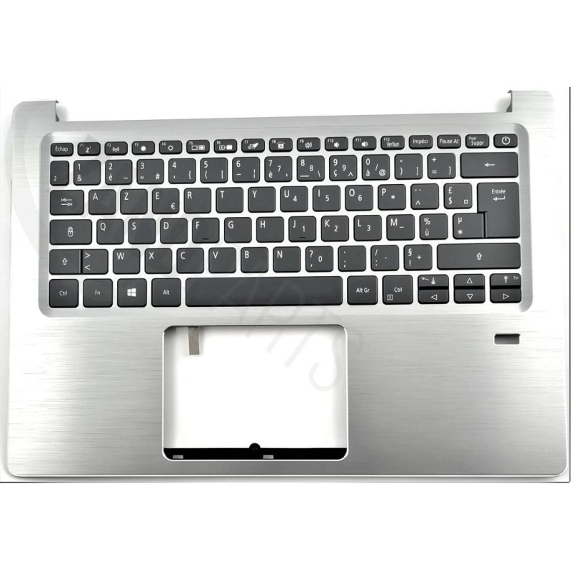 Acer Keyboard (FRENCH) BL & Upper Cover (SILVER)