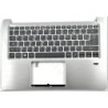 Acer Keyboard (FRENCH) BL & Upper Cover (SILVER)