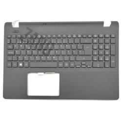 Acer ES1-531 Keyboard (SWEDISH) N-Backlit 104Ks & Upper Cover (BLACK)