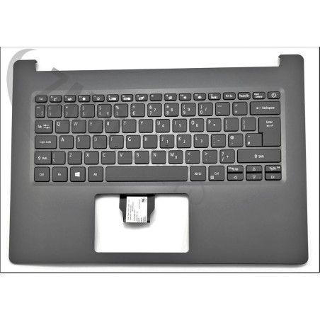 Acer A514-52 Keyboard (UK-ENGLISH) & Upper Cover (Black)