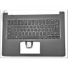 Acer A514-52 Keyboard (UK-ENGLISH) & Upper Cover (Black)