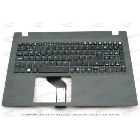 Acer Cover Upper WKbFrenchGray