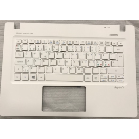 Acer V3-331V3-371 Keyboard (NORDIC) & Upper Cover (WHITE)