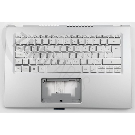 Acer A514-54 Keyboard (SLOVENIANCROATIAN) (with Backlight) & Upper Cover (SILVER)