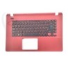 Acer ES1-520ES1-522 Keyboard (UK-ENGLISH) 87Ks W8 & Upper Cover (RED)
