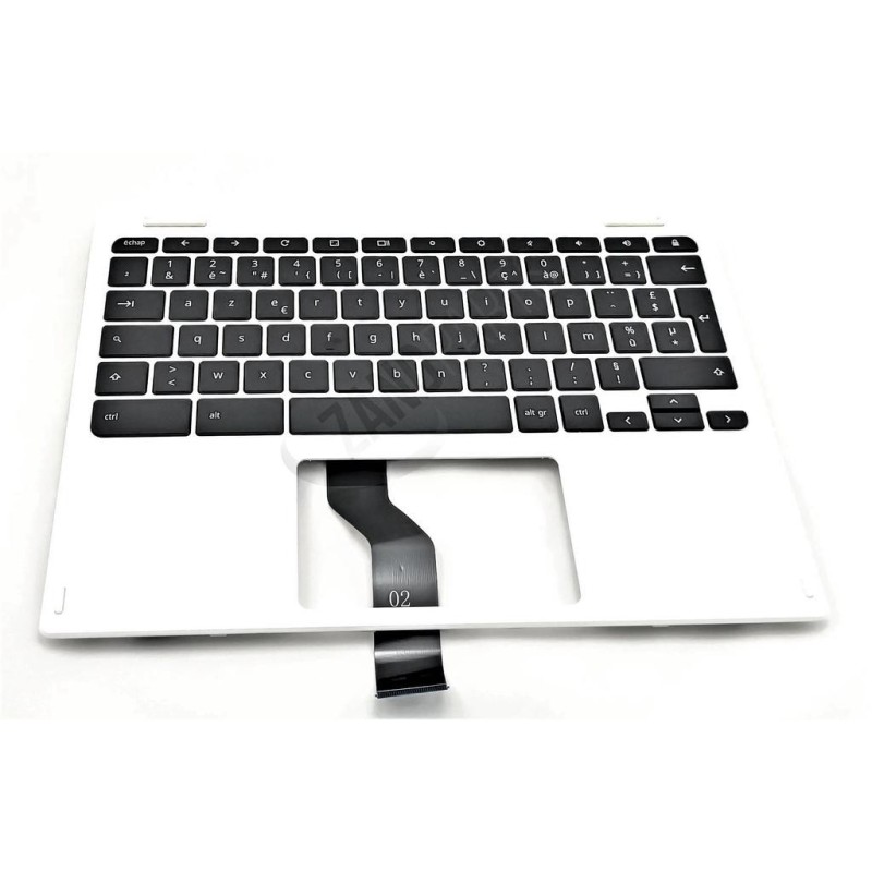 Acer CB5-132T Keyboard (FRENCH) & Upper Cover (WHITE)