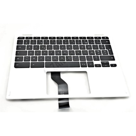 Acer CB5-132T Keyboard (FRENCH) & Upper Cover (WHITE)