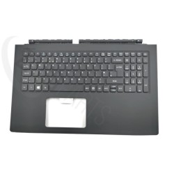 Acer N7-592G Keyboard (UK-ENGLISH) BL & Upper Cover (BLACK) (WITH LIGHT BAR)