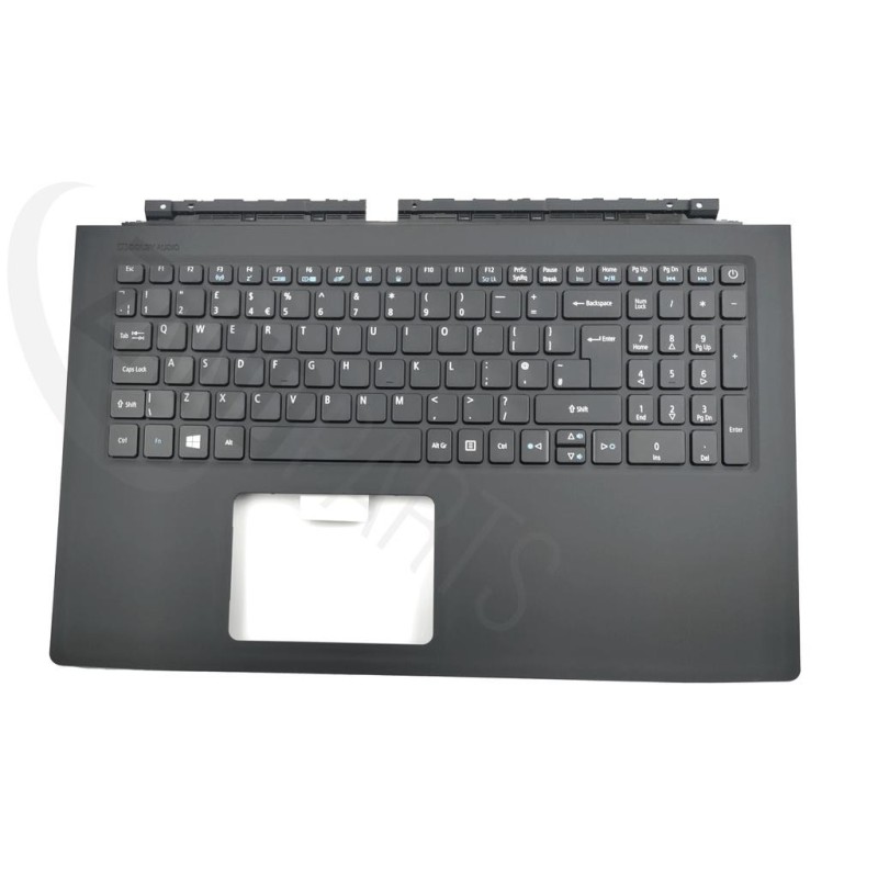 Acer N7-592G Keyboard (UK-ENGLISH) BL & Upper Cover (BLACK) (WITH LIGHT BAR)