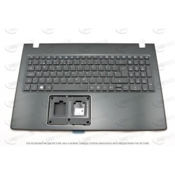Acer Cover Upper WKeyboard Nordic Black Nbl