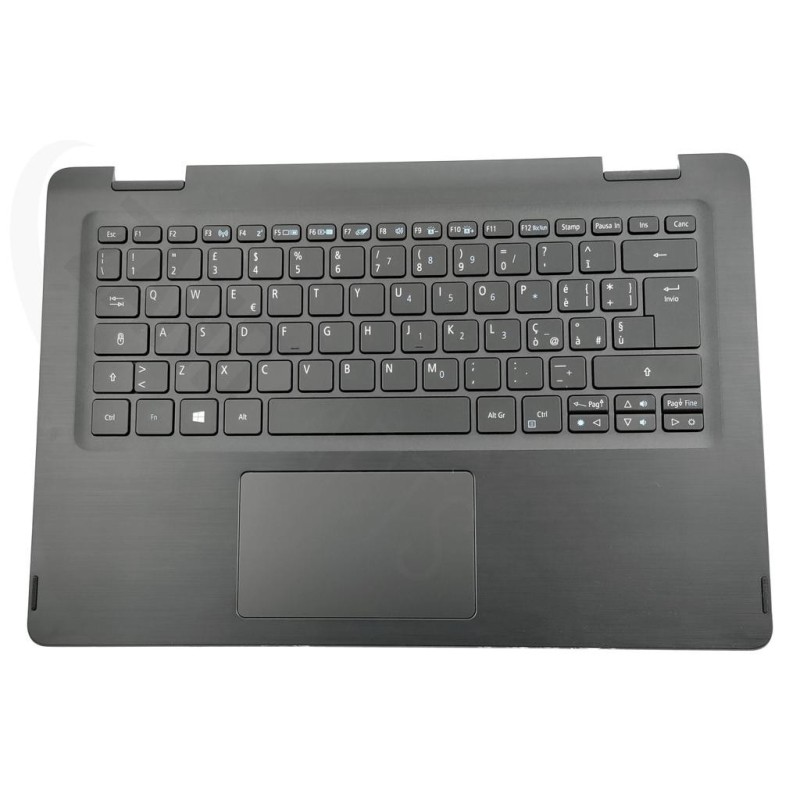 Acer SP513-51 Keyboard (ITALIAN) BL & Upper Cover (BLACK) (with TP)