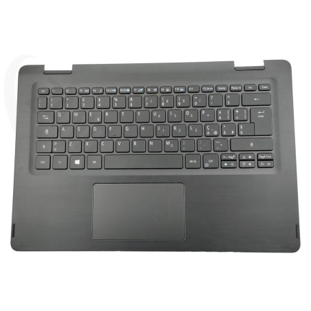 Acer SP513-51 Keyboard (ITALIAN) BL & Upper Cover (BLACK) (with TP)