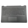 Acer SP513-51 Keyboard (ITALIAN) BL & Upper Cover (BLACK) (with TP)