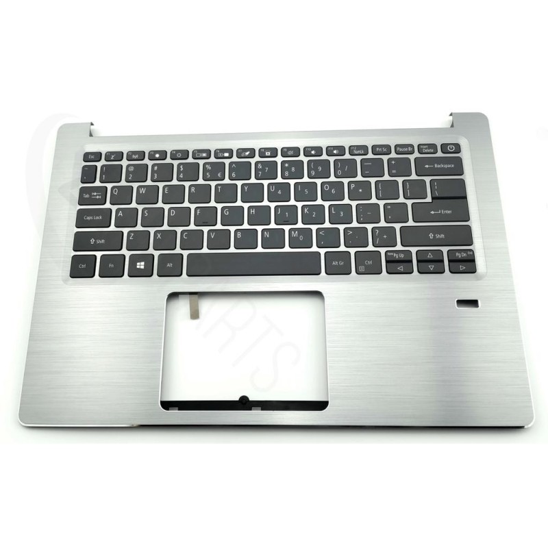 Acer Keyboard (US-ENGLISH INTERNATIONAL) BL & Upper Cover (SILVER)