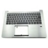 Acer Keyboard (US-ENGLISH INTERNATIONAL) BL & Upper Cover (SILVER)