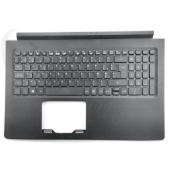 Acer A515-525353G Keyboard (BELGIAN) & Upper Cover (BLACK)