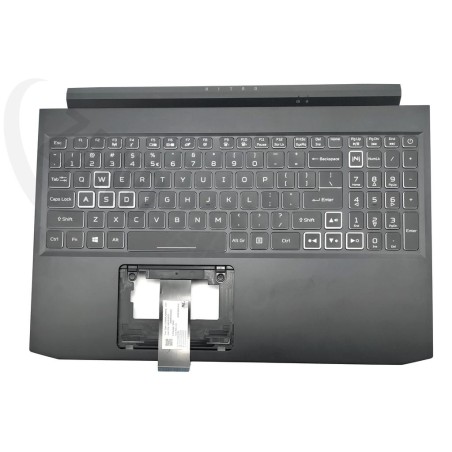 Acer AN715-52 Keyboard (US-ENGLISH INTERNATIONAL) & Upper Cover (BLACK)
