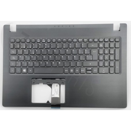 Acer A315-213151 Keyboard (SPANISH) & Upper Cover (BLACK)