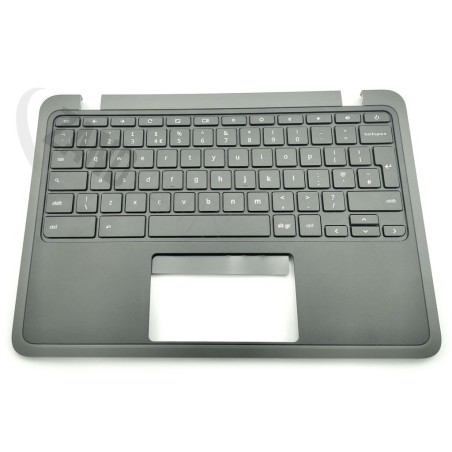 Acer Keyboard wUpper Cover Black (UK-English)