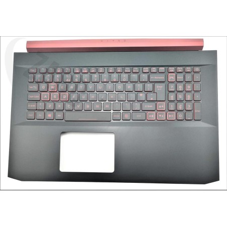 Acer AN517-51 Keyboard (UK-ENGLISH) & Upper Cover (BLACK) for 10501650